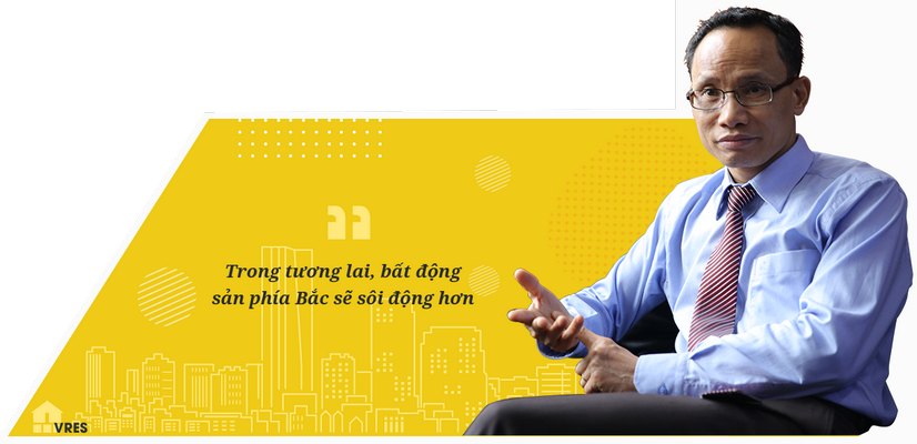 Trong tương lại bất động sản phía Bắc sẽ sôi động hơn