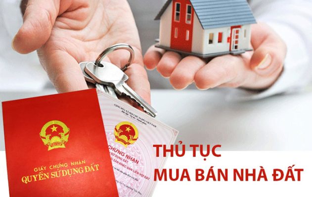 Quy trình mua bán bất động sản nhà đất thổ cư